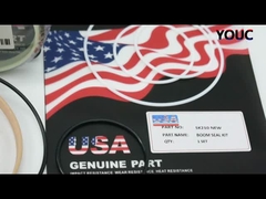 Kit Segel Boom SK210 Kinerja Tinggi untuk Segel Perbaikan Silinder Hidrolik Excavator Kobelco