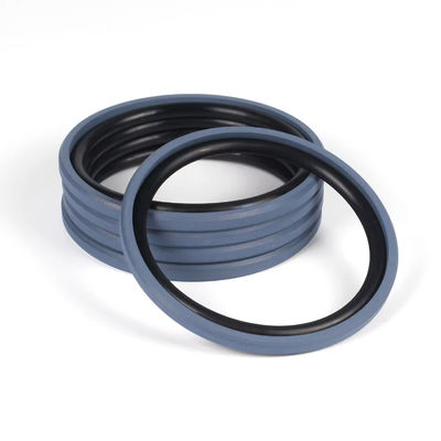2023 Ptfe nbr Glyd Ring Spgo 80*8 Piston Oil Seal dalam warna biru untuk bengkel mesin