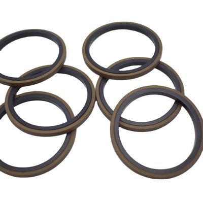 PTFE NBR SPG Tekanan Tinggi Piston Seals Hidrolik Piston Rings Untuk bengkel mesin
