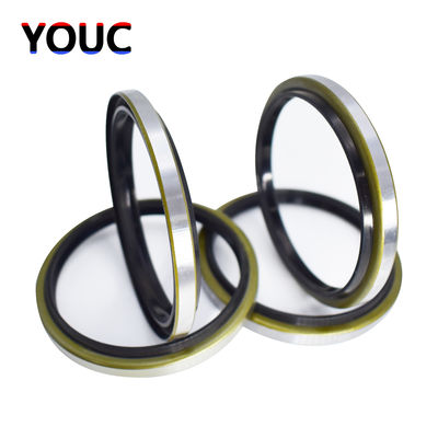 NBR Metal DKB Seal Hydraulic Cylinder Oil Dust Seal Industri Berkualitas Daya tahan