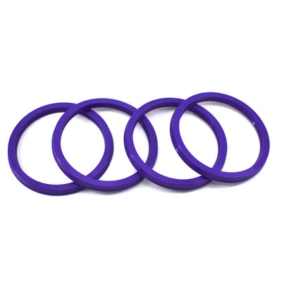Seals Rod Tekanan Tinggi Warna Ungu Kit Segel Minyak Ganda / Excavator Breaker Hydraulic Seal Kit