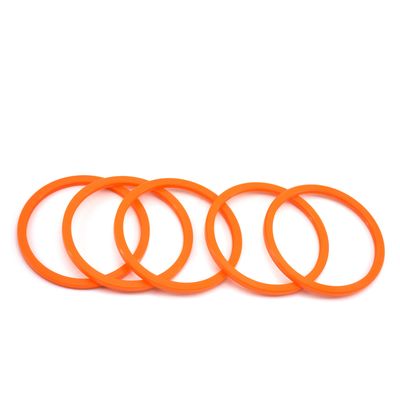 Performa tinggi PU Karet Rotary Excavator Joint Seal ROI Oil Seal Hydraulic Seal Orange