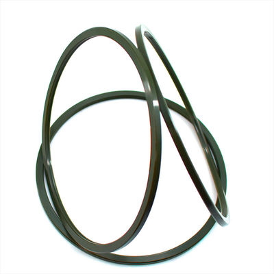 PU ROI Seal untuk mencegah kebocoran cairan hidrolik Green Color Excavator Seal Kit