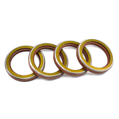 TCN OEM Skeleton Excavator Oil Seal Replacement NBR Hydraulic Seal Kit Untuk mesin berat