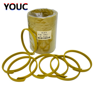 KZT PTFE Hidrolik Piston Seal Ring Untuk Excavator Cylinder Repair Kit Dengan Mesin Berat
