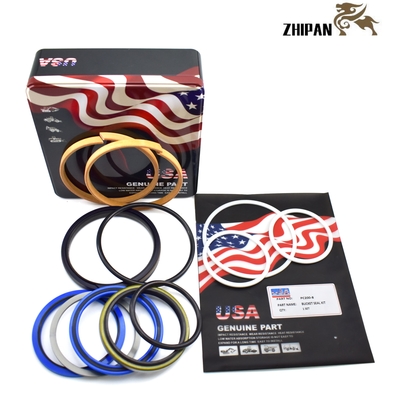 Komatsu PC200-8 Bucket Cylinder Seal Kit Excavator Hydraulic Seals untuk perbaikan dan pemeliharaan